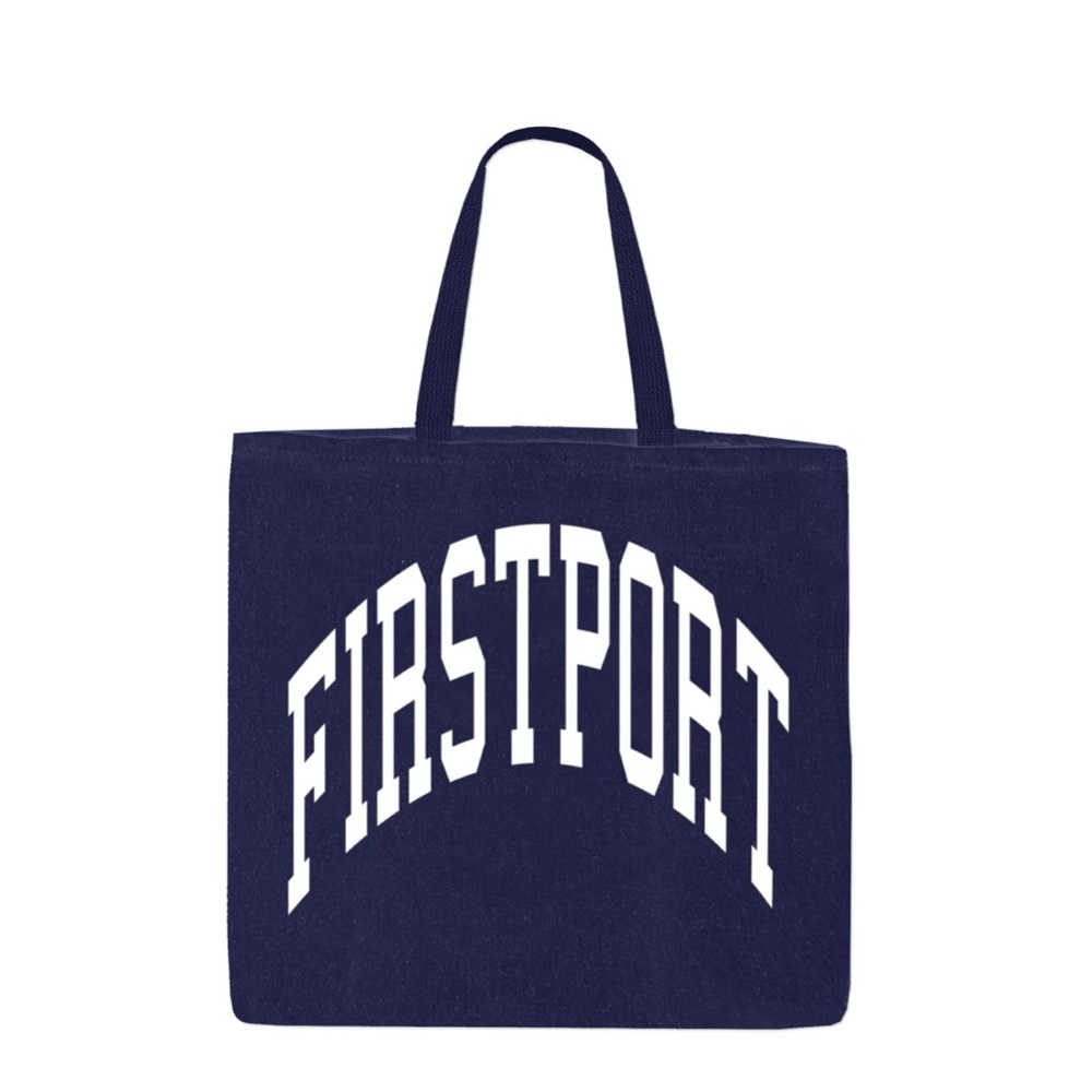 NEW! Firstport Classic Navy Tote Bag